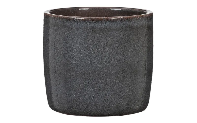 scheurich Blumentopf Solido 15 cm, Dunkelgrau