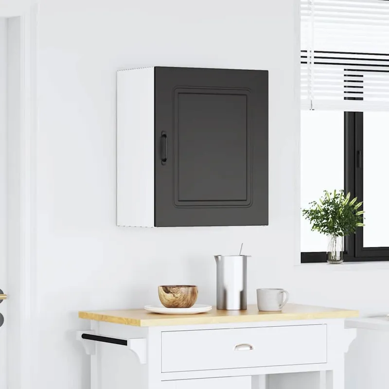 Küchen-Hängeschrank Kalmar nero derivato del legno