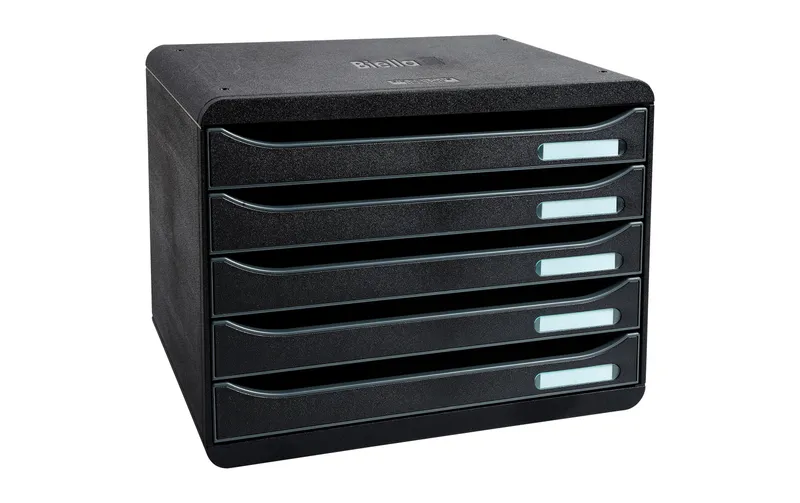 Biella Schubladenbox BIG-BOX PLUS black, A4+ quer