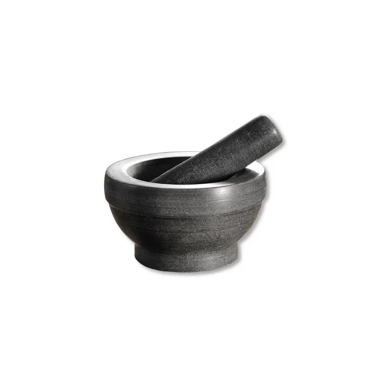 Kesper Mörser mit Stössel Granit 16 cm Grau