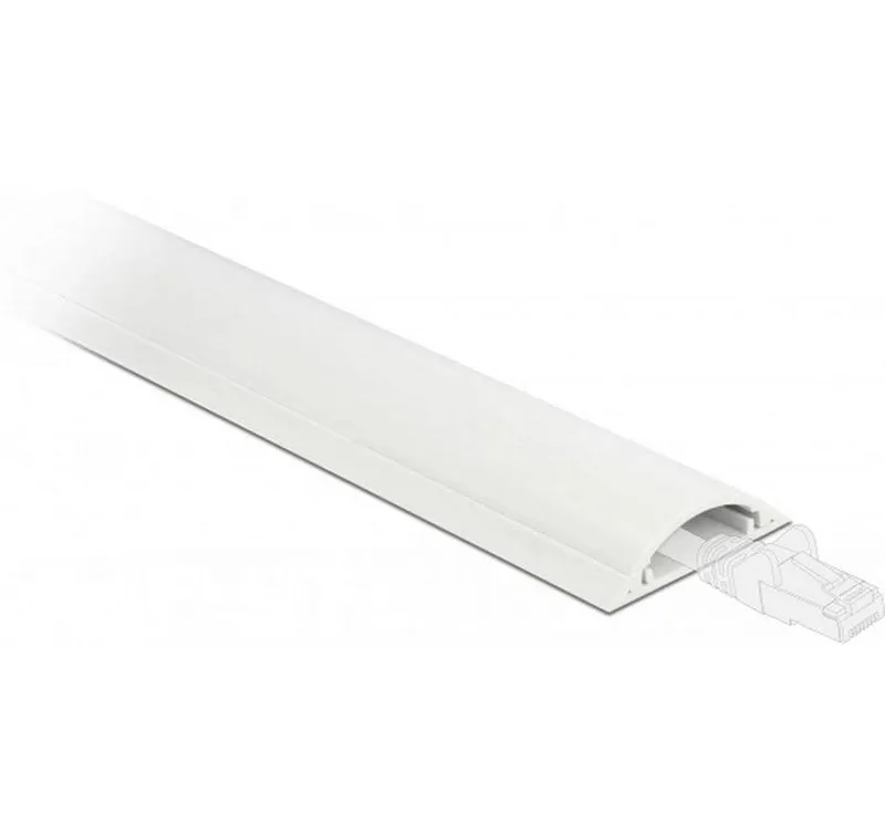 Delock Kabelkanal 1 m x 50 mm bianco