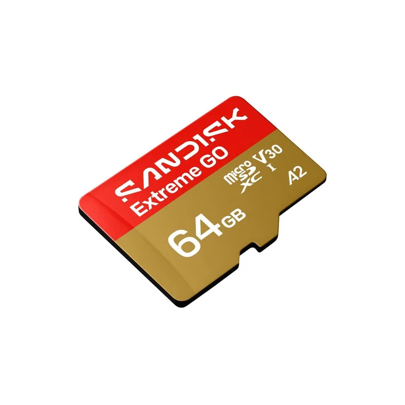 SanDisk microSDHC Card Extreme GO 64 GB