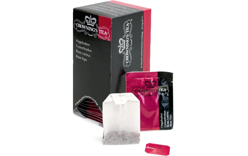 Crowning’s Tea Teebeutel Hagebutten 25 pièces