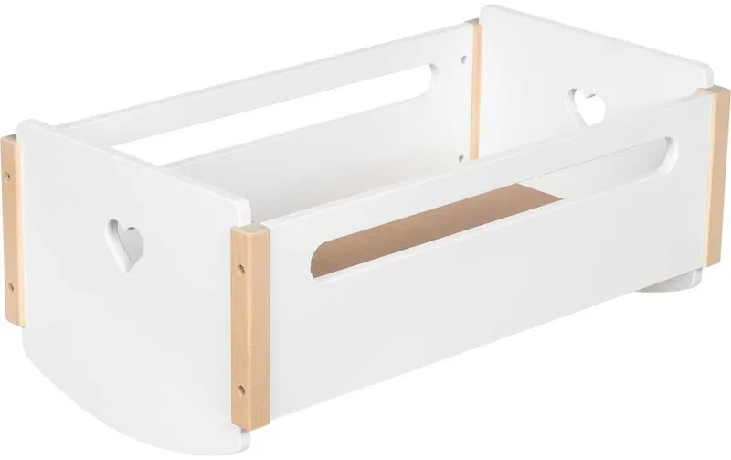Goki Puppenzubehör Puppenwiege Herz 52.2 x 28.7 x 22 cm