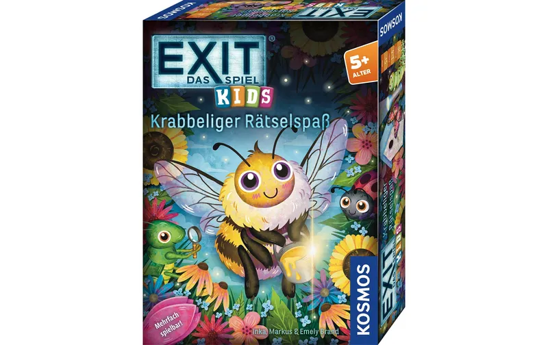 Kosmos Kinderspiel EXIT Kids Krabbeliger Rätselspass