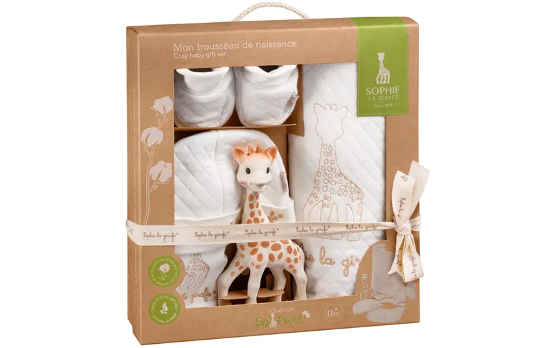 Sophie la girafe Geschenkset Mein erstes Outfit
