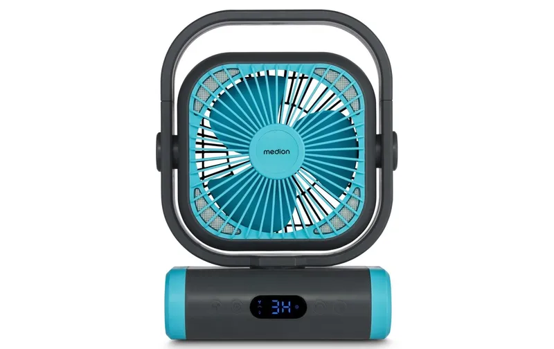 Medion USB-Ventilator E10 TF bleu/gris