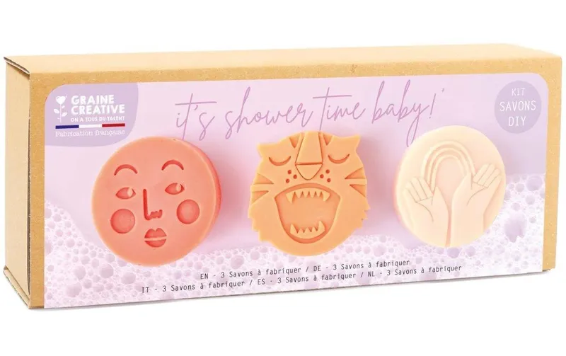 Graine Créative Graine Créative Seifen DIY Kit Joy 3 Formen