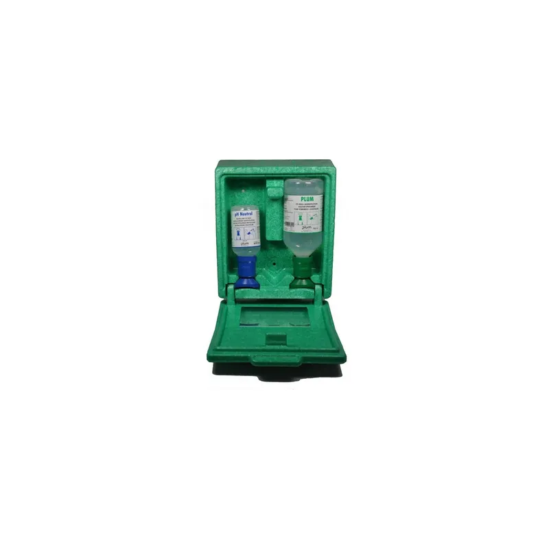 PLUM Augen-Notfallstation 200/500 ml in Wandbox 1 Set