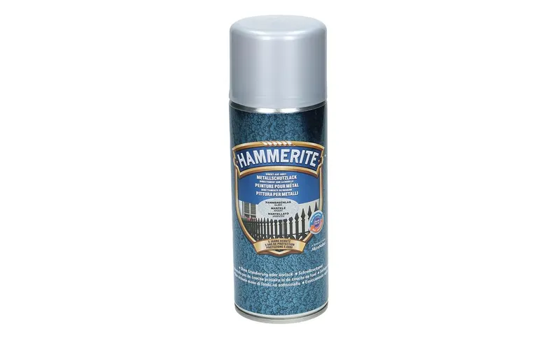 Hammerite Vernice protettiva per metallo HS Argento, 400 ml