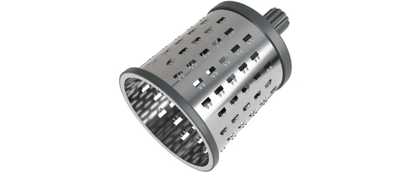 Zyliss Trommelreibe Universal / Bircher black/Silber
