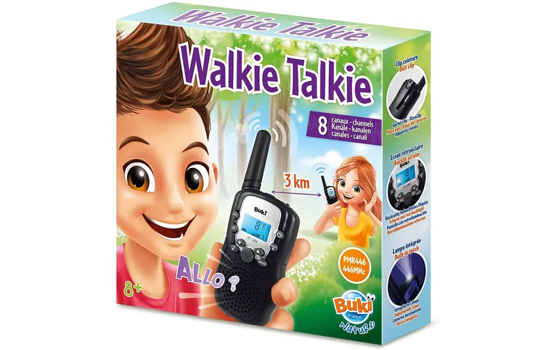 Buki Rettungsdienst Buki Walkie Talkie con Batterien