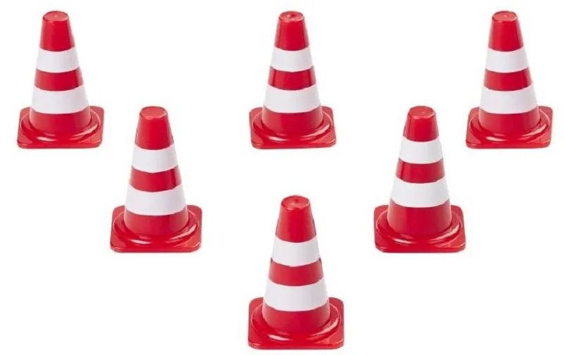 HobbyFun Mini-Utensilien Pylonen rosso/bianco