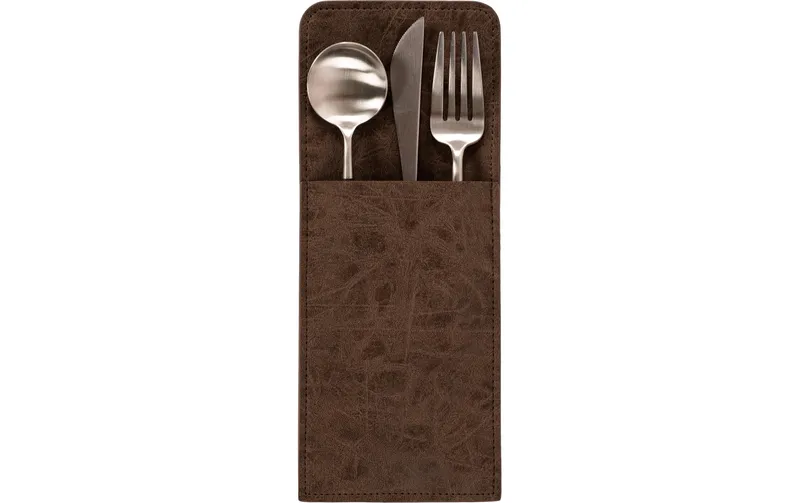 Tiseco Tischset Truman 10 cm x 25 cm, marrone