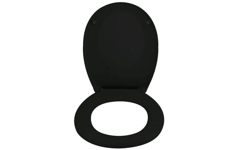 spirella Toilettensitz Neela Schwarz matt