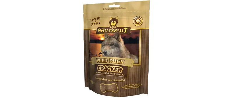 Wolfsblut Biscuits Cracker Wild Duck, 225 g