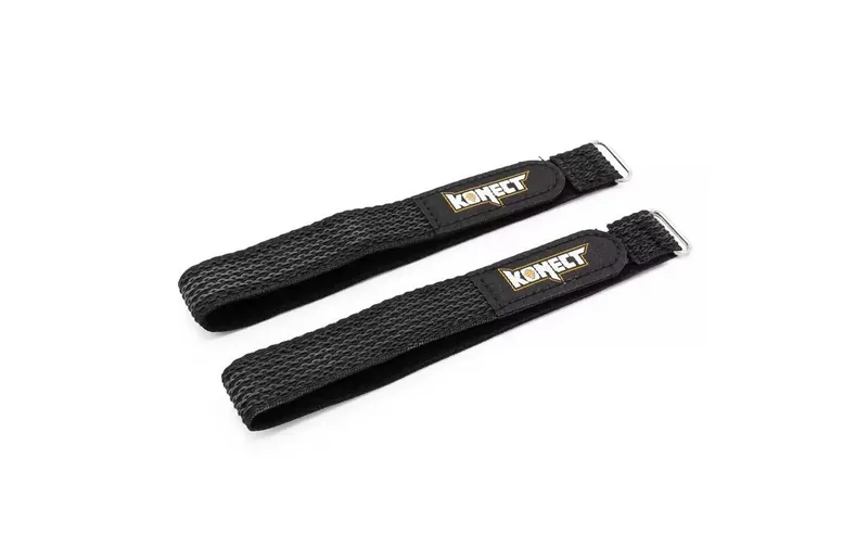 Konect Akku-Klettband 300 mm, 2 pièces