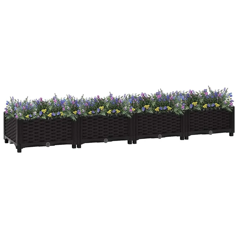 Hochbeet 160x40x23 cm Polypropylen