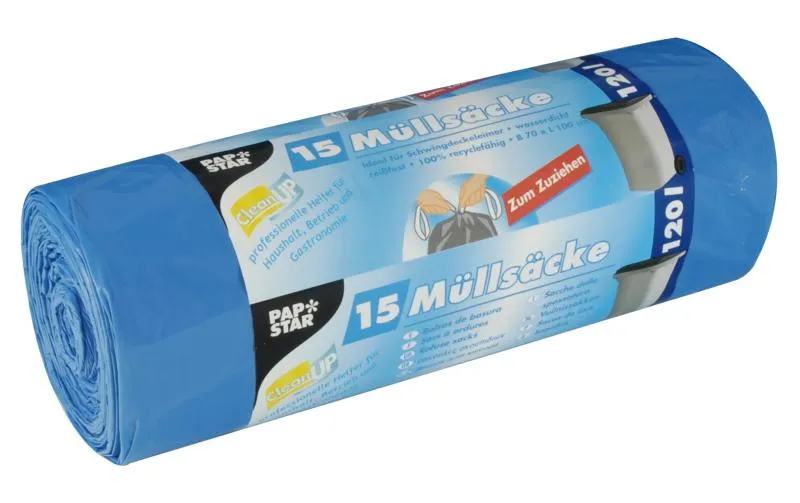 Weita Kehrichtsack Papstar 120 l, 15 pièces