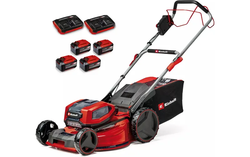 Einhell Professional Akku-Rasenmäher GP-CM 36/52 S Li BL Kit, 4 x 5.2Ah