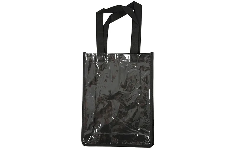 Creativ Company Tasche in Vliestessuto con durchsichtigem Einschub