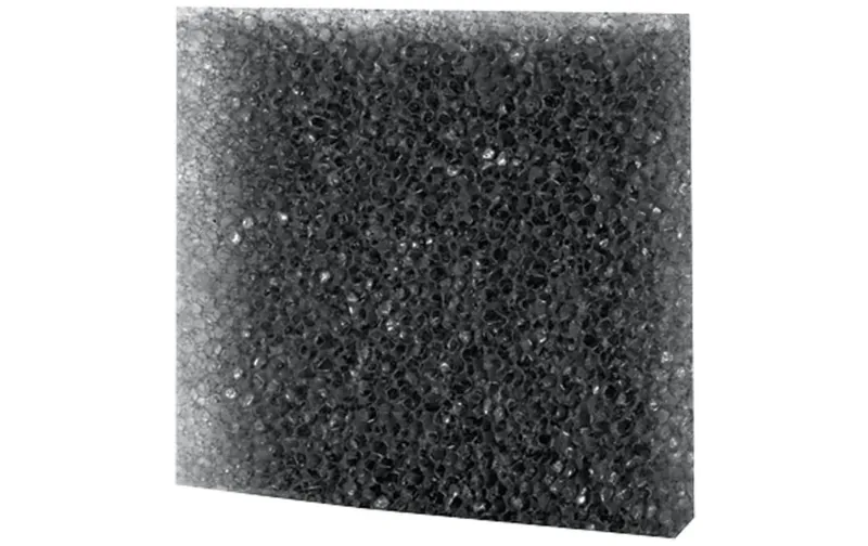 Hobby Aquaristik Filterzubehör Filterschaum grob, nero, 50 x 50 x 5 cm