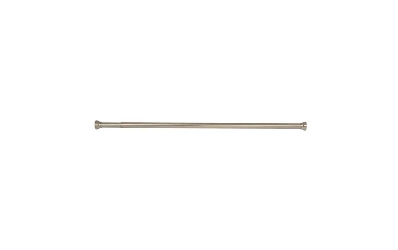 spirella Duschvorhangstange Kreta bright-finish, 75/125 x 2.1 cm, Alu