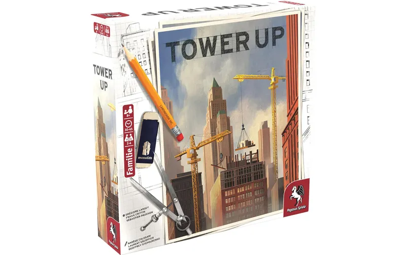 Pegasus Spiele Familienspiel Tower Up -DE