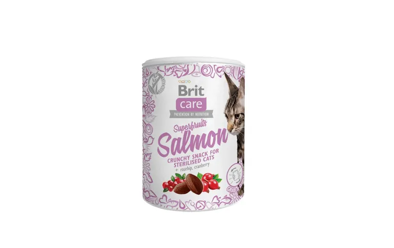 Brit Katzen-Snack Care Superfruits Salmon 100 g
