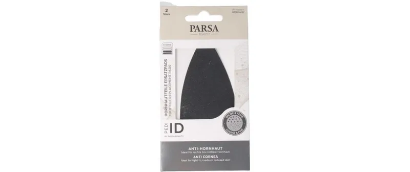 Parsa Beauty Hornhautfeile Ersatzfeilflächen Pedi ID Duo