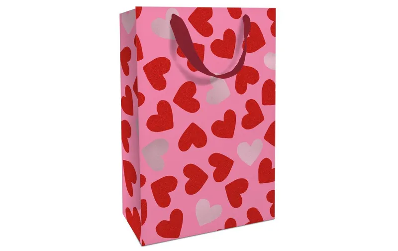 brun + Company Geschenktasche Herzen 26 x 36 x 13 cm