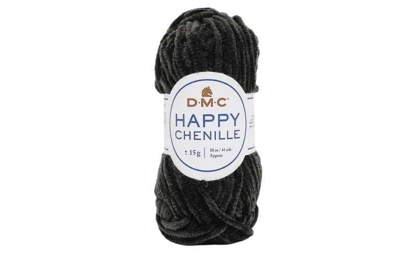 DMC Wolle Happy Chenille nero, 38 m