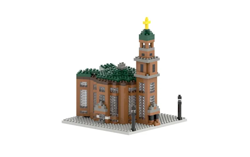 BRIXIES Bausteinmodell Frankfurter Paulskirche en 751 Bausteinen
