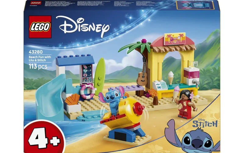 LEGO® Disney Spass am Strand mit Lilo und Stitch 43280