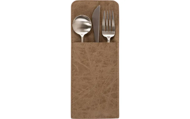 Tiseco Tischset Truman 10 cm x 25 cm, Taupe
