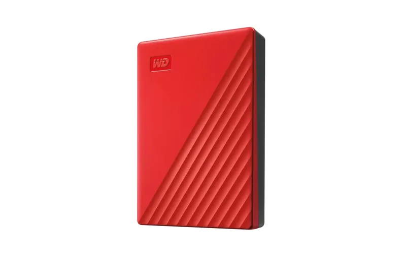 Western Digital Externe Festplatte My Passport 6 TB, rouge