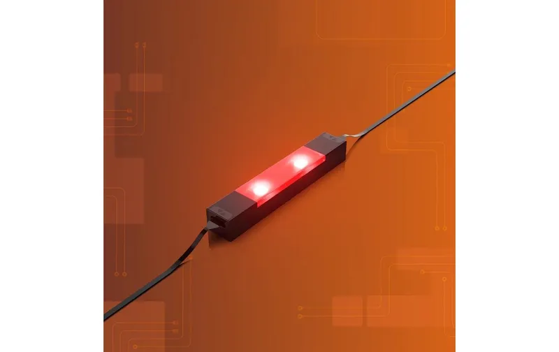 Light My Bricks 2.0 Meteor LED-Baustein 1 x 6 Rot 2er Pack