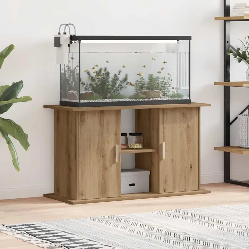 Aquariumständer Artisan Oak 101x41x58 cm derivato del legno