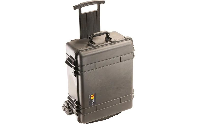 Peli Schutzkoffer 1560 mit Schaumtessutoeinlage, nero
