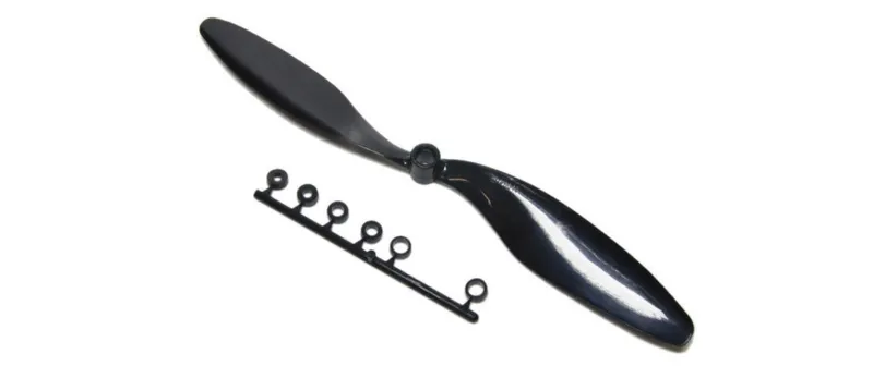 GWS Slowfly-Propeller 8x4.3 ", 6 pezzi