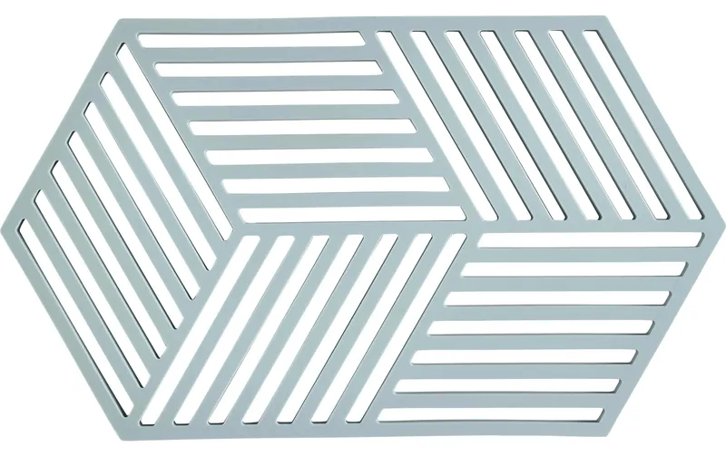 Zone Denmark Topfuntersetzer Hexagon Hellblau
