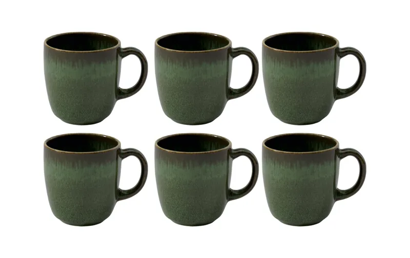 Villeroy & Boch coffee cup Lave 160 ml, 6 pieces, green