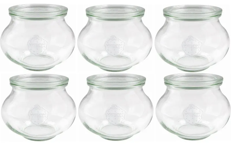 Weck Einmachglas 500 ml, 6 pezzi
