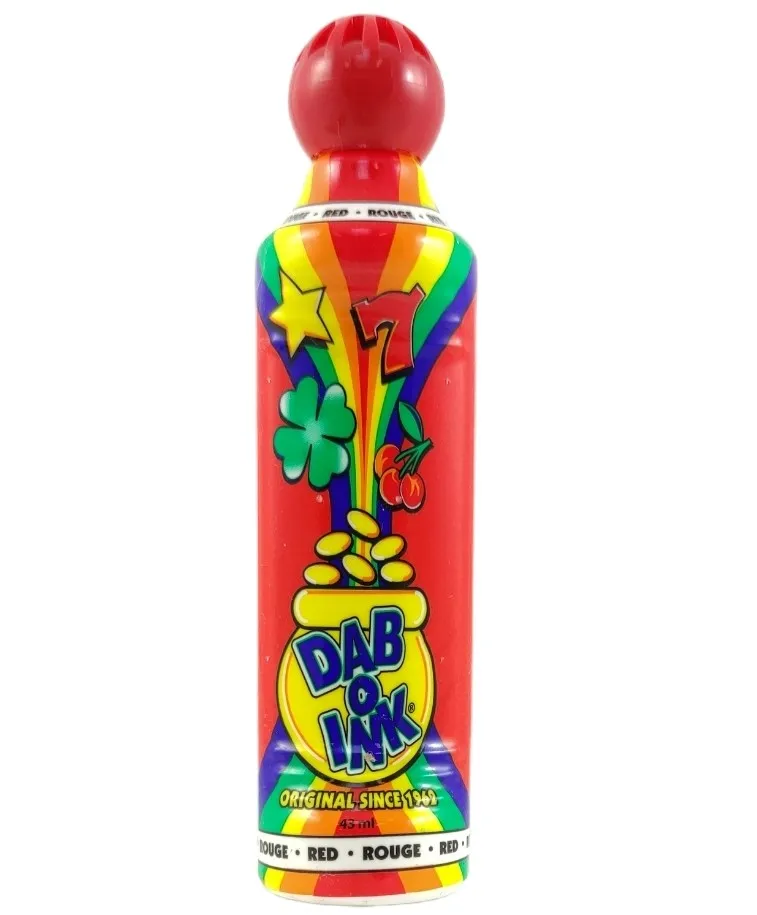 Roter Bingo Marker