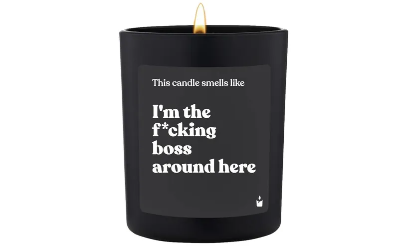 ChattyCandles Duftkerze I'm the f*cking boss around here 6.7 x 8 cm