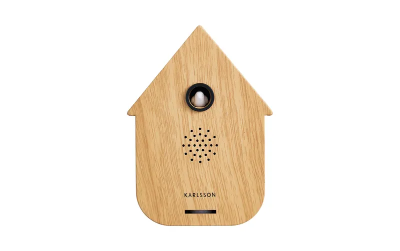 KARLSSON Sound Box Modern Cuckoo Helles Holz
