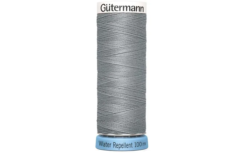 Gütermann Näh- und Stickgarn Water Repellent 1 Stück, Grau