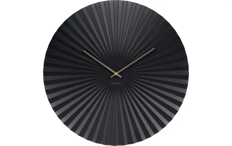 KARLSSON Wanduhr Sensu XL 50 cm, black