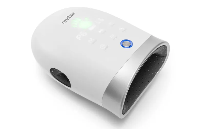 Reviber Handmassagegerät Weiss/Silber