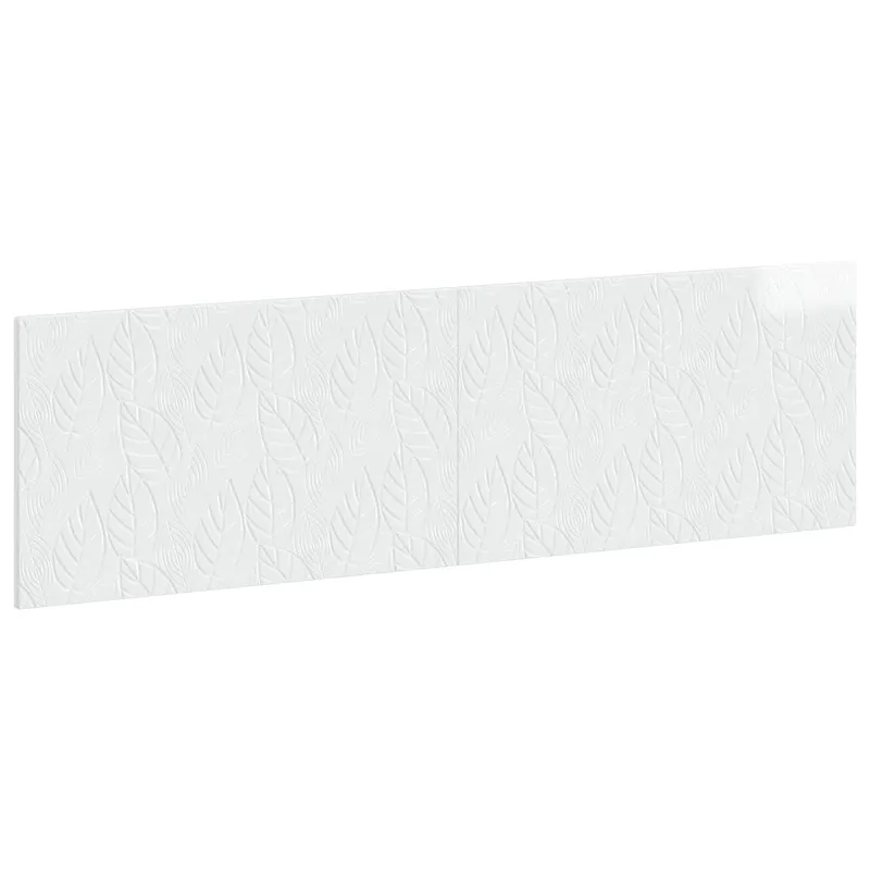 Wandmontiertes Kopfteil DELFT Hochglanz bianco derivato del legno